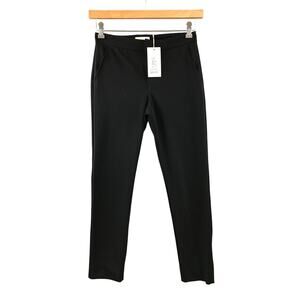 New $248 MCGUIRE Lou Lou Slim Trouser Pants Black Workwear Casual Women's 27